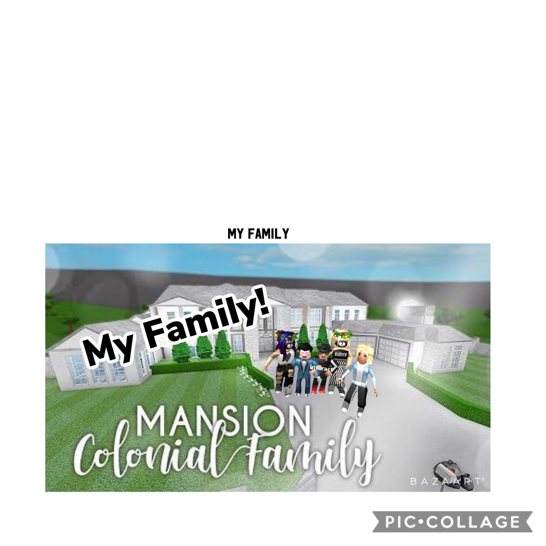 My Family follow me on roblox +GamingWithEllieYT2