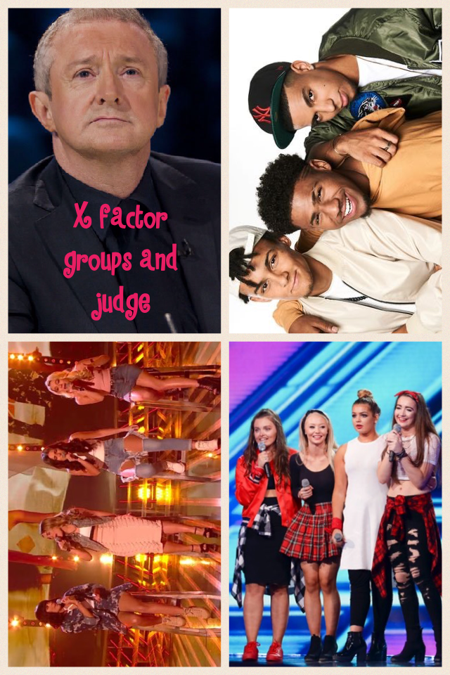 X factor groups and judge 