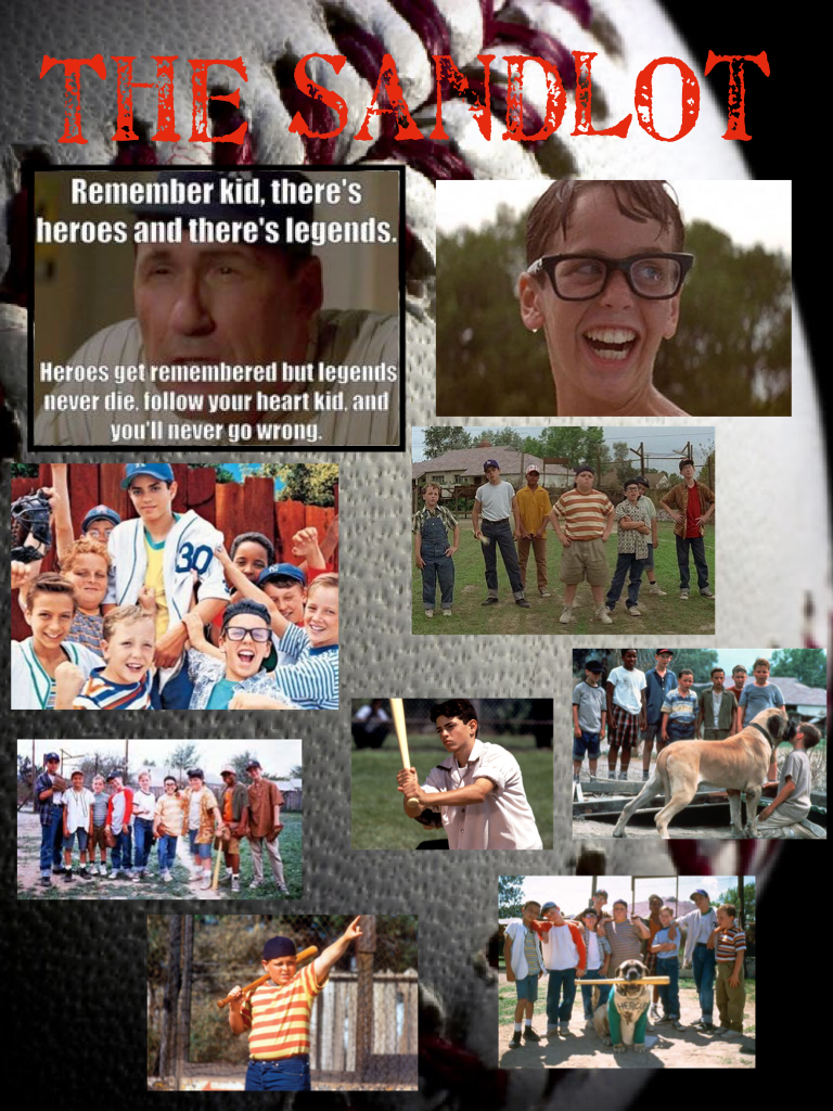 The Sandlot is awesome and y'all should go check it out! God bless! 