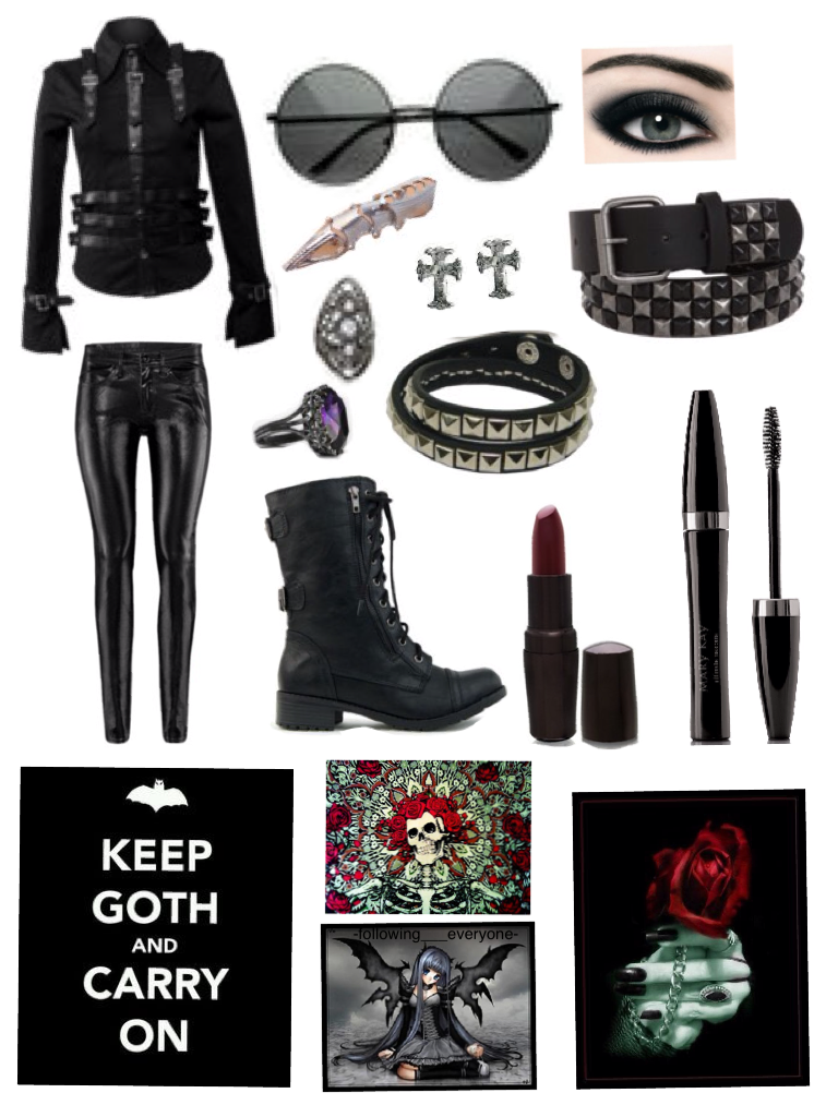 Gothic outfit//requested by pollyanna2002