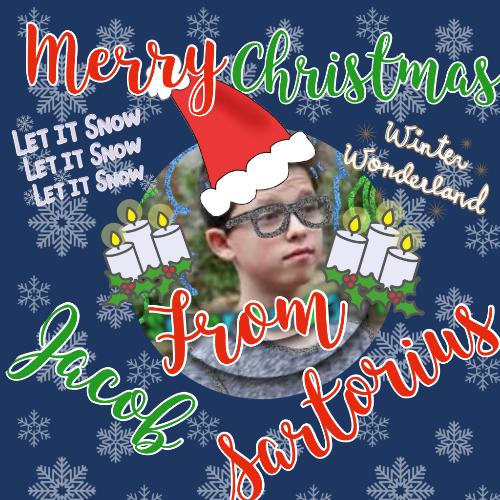 Merry Christmas from Jacob Sartorius