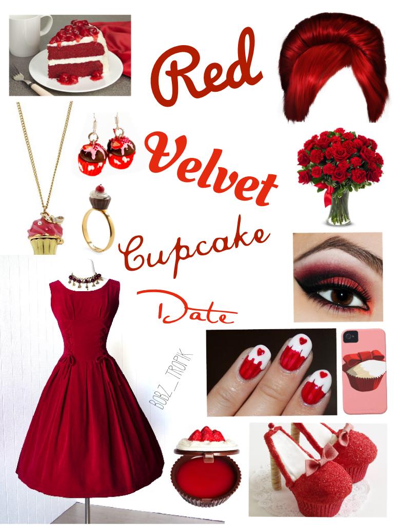 Red velvet cupcake 🍰 date