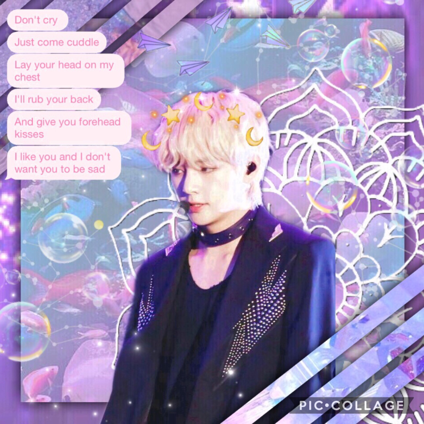Tap 💜
Okay some of u might think the texts ruin the edit BUT THE WORDS ARE SO CUTE 😭😭anyways this is my trashy sleepy edit enjoy