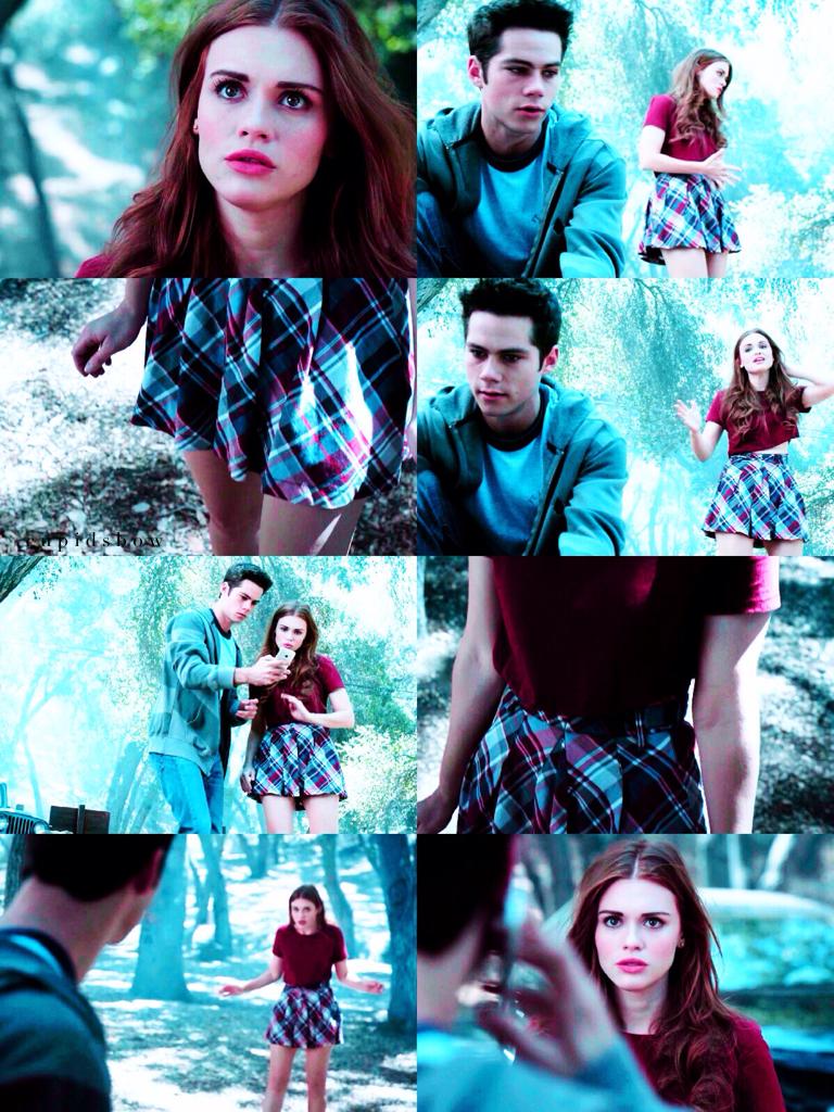 Lydia Martin meme: 1/5 outfits ..... This looks weird :/ so how was your day ??