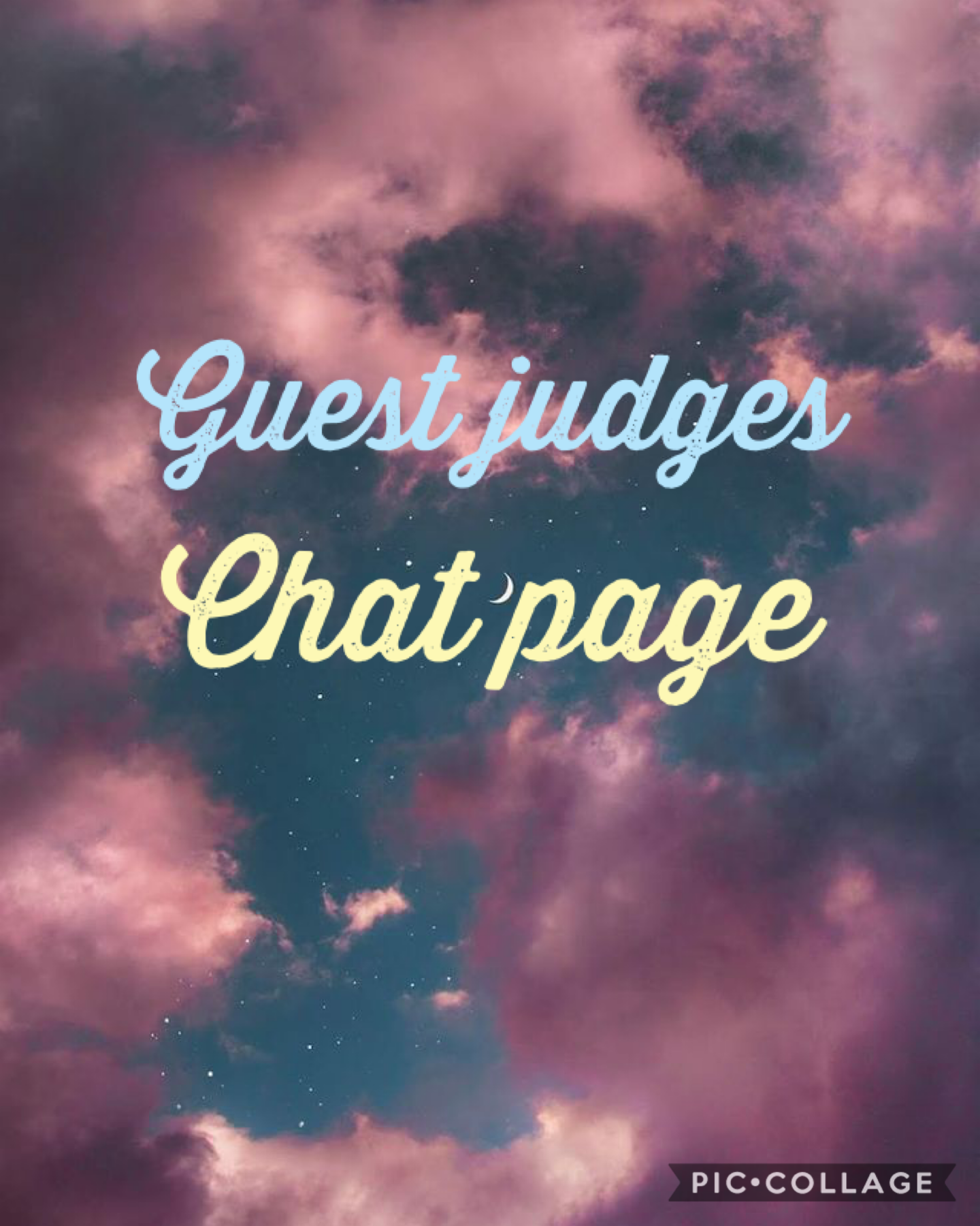 Guest judges chat page for the Taylor Swift games 