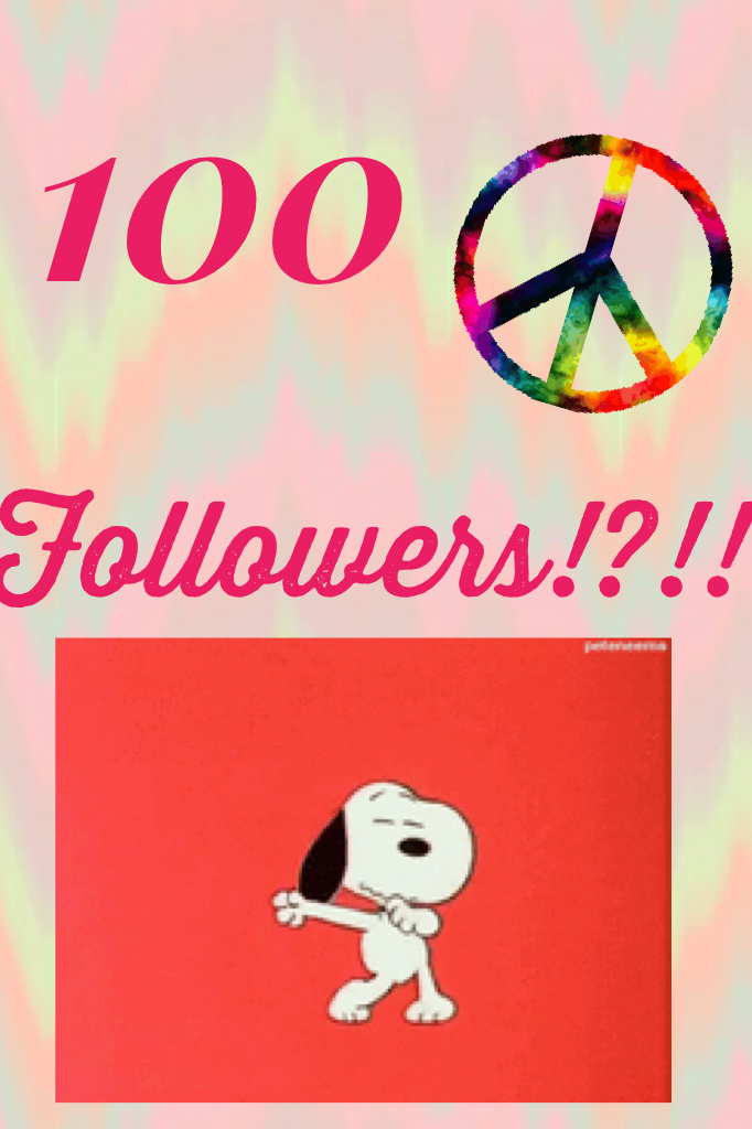 Tap here! 
100 followers thx guys so much!! 
I know this is a bad collage but I just made it quick to thank you guys. FOLLOW SPREE 
Like this collage and my last one for a follow. Comment DONE when you are done 
(I check)