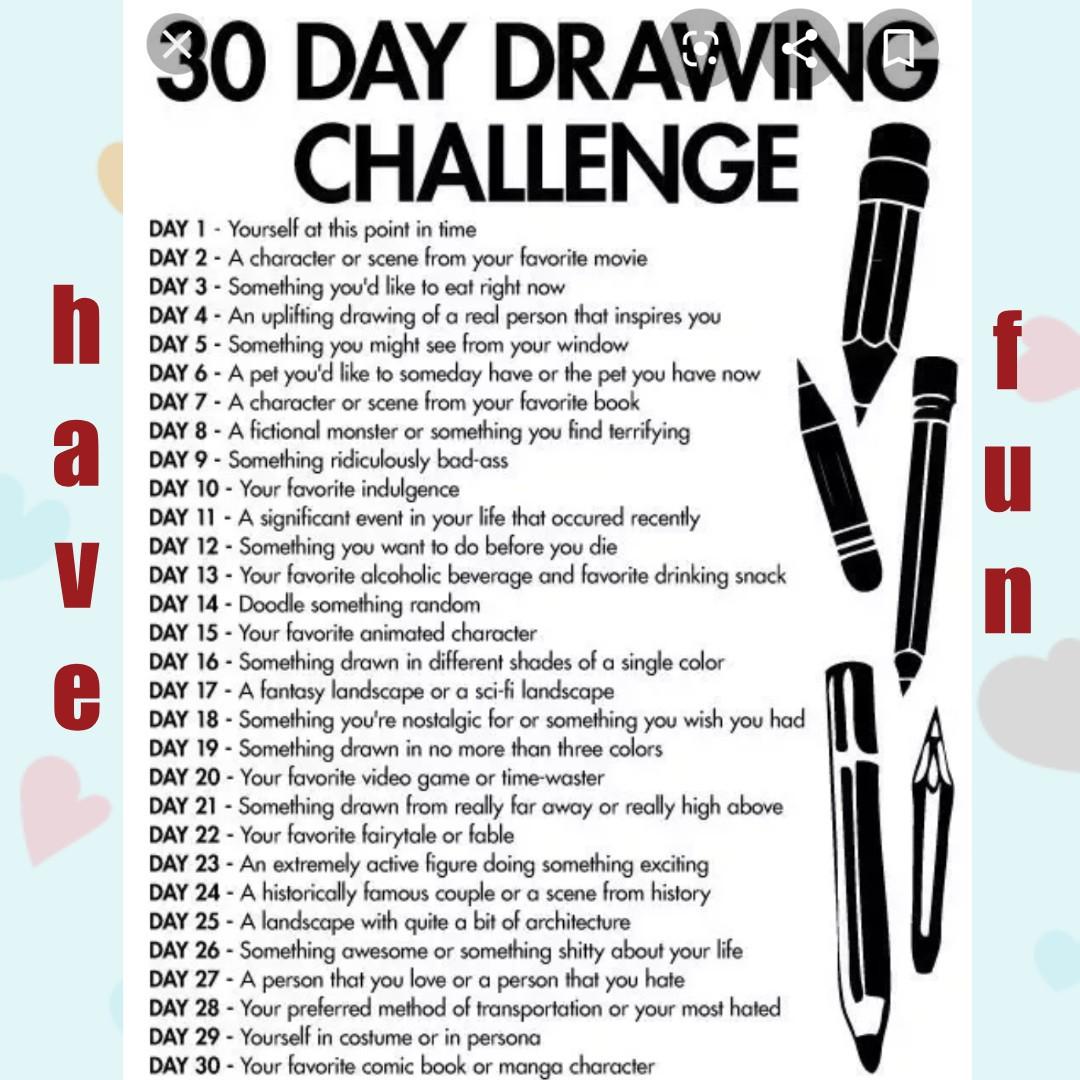drawing challenge