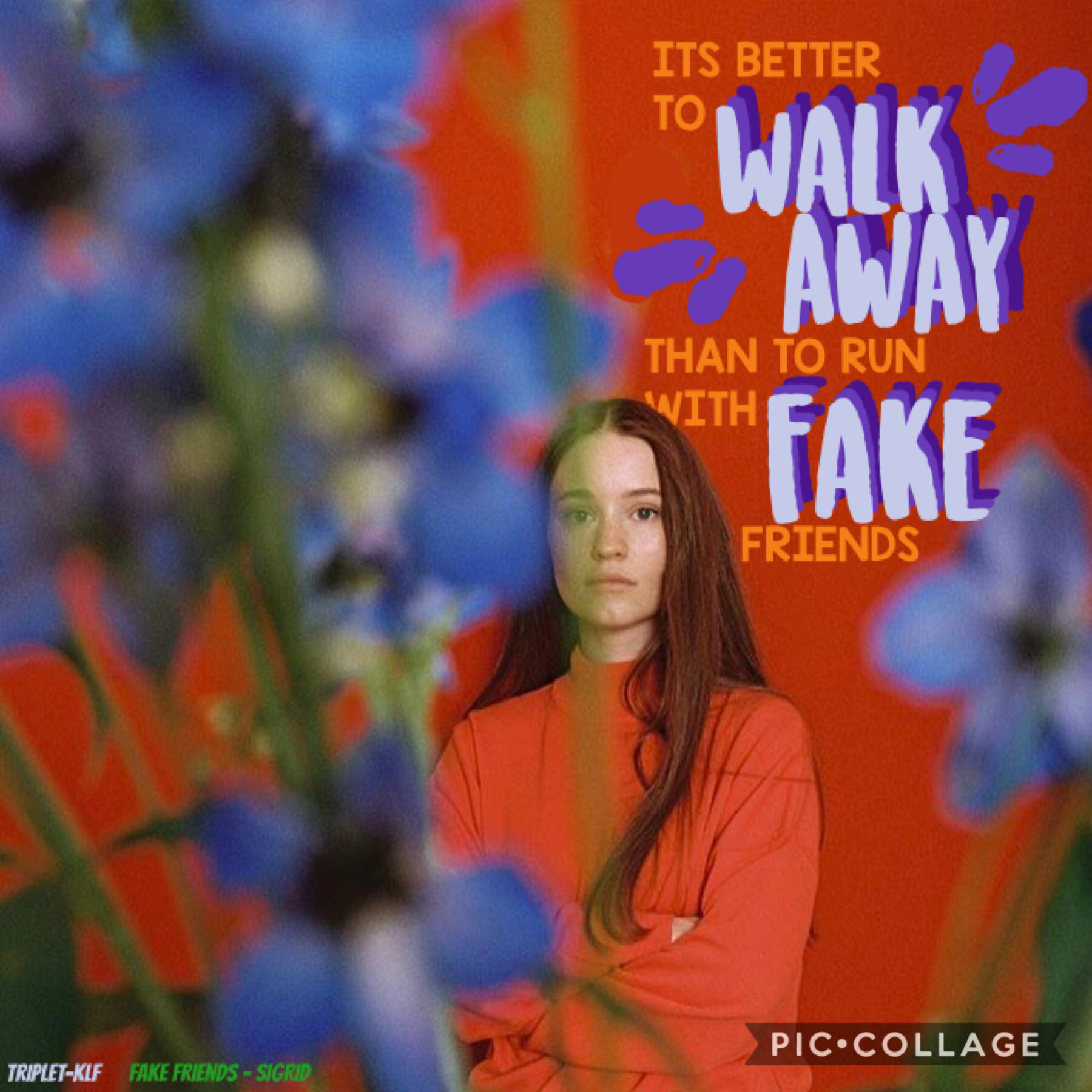 lyrics from fake friends by Sigrid. and picture from Sigrids Instagram ♥️ go listen to her music if you haven’t before! ✨

Also, so happy about the feature that I got yesterday! Thank you! 🌿