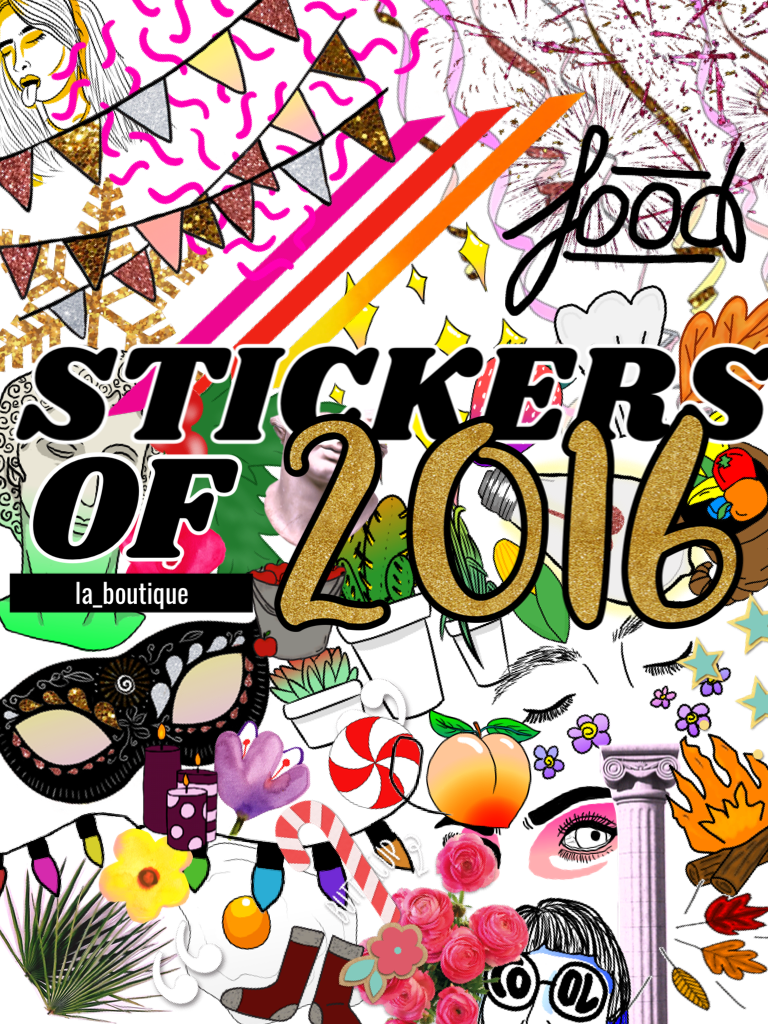 STICKERS OF 2016