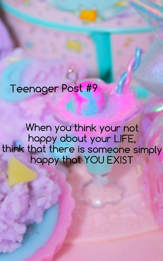 Teenager Post #9 ///@xXMintTheCatXx