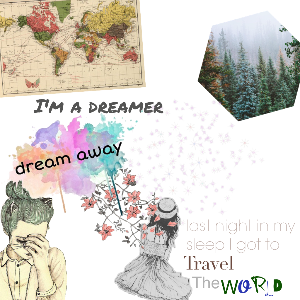 Dream on! Just a quick collage not very good😐 Happy Easter! 