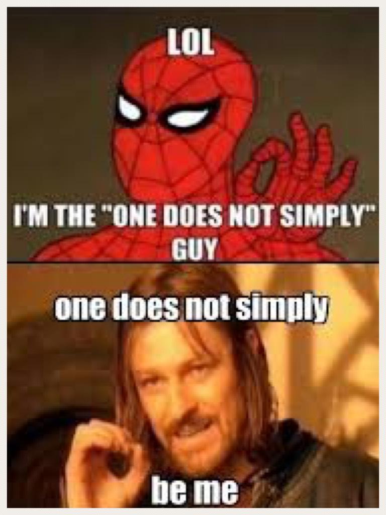 Spider-Man lord of the rings
