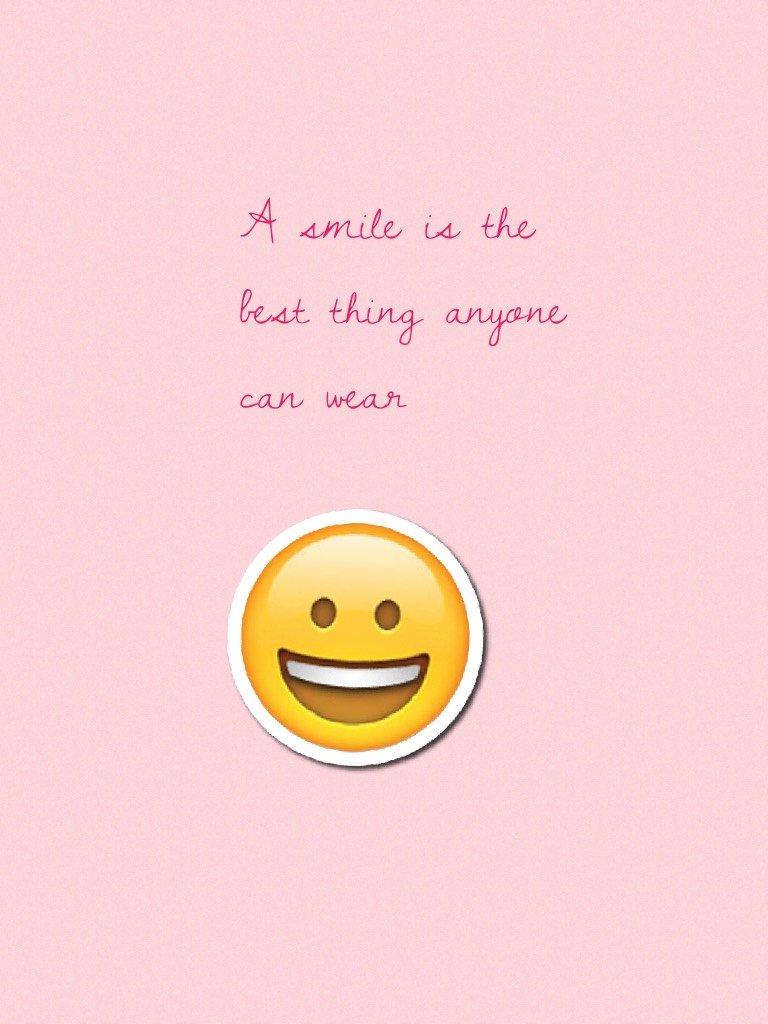 smile 😊 