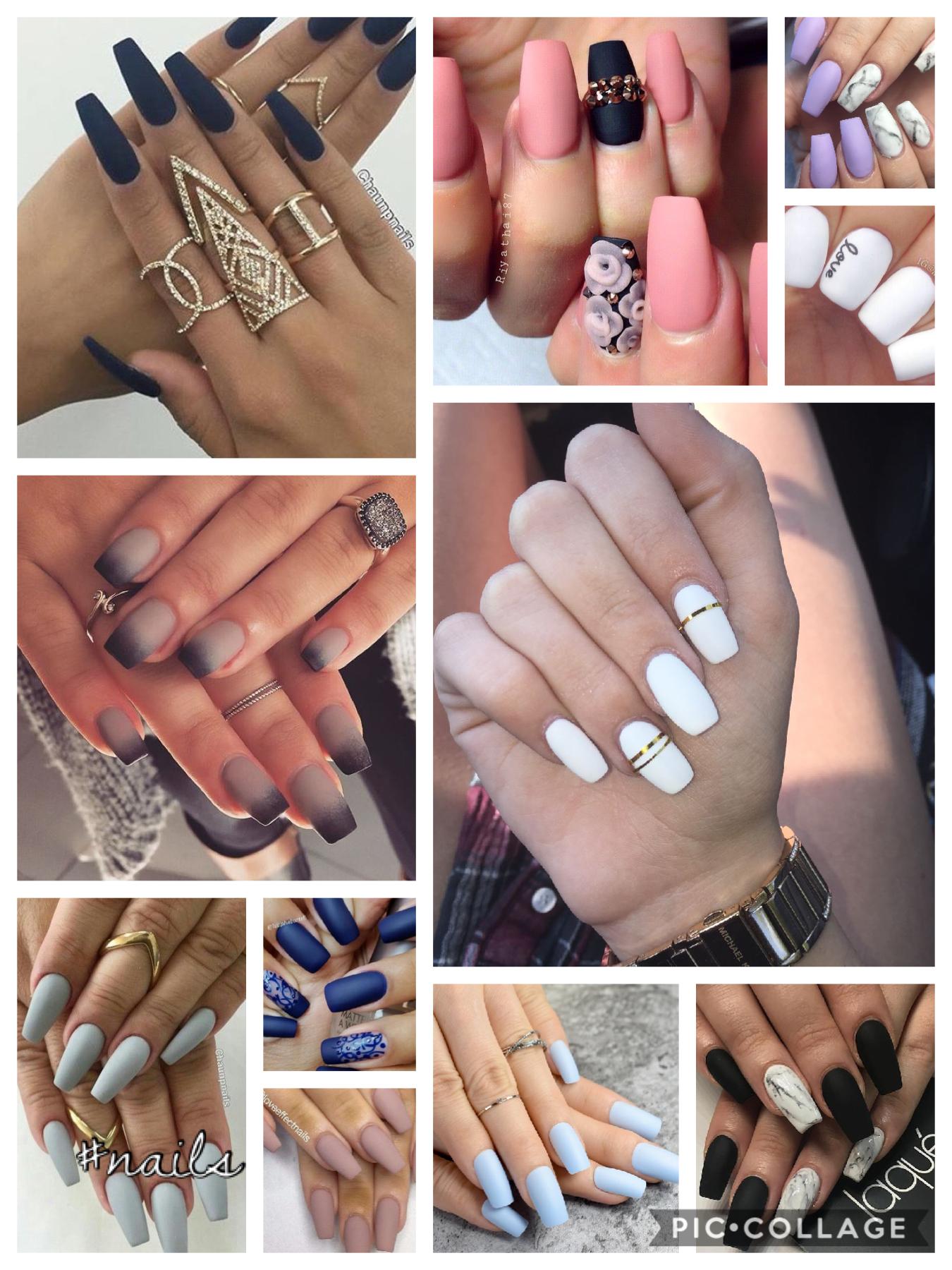 #nails #matte #acrylic