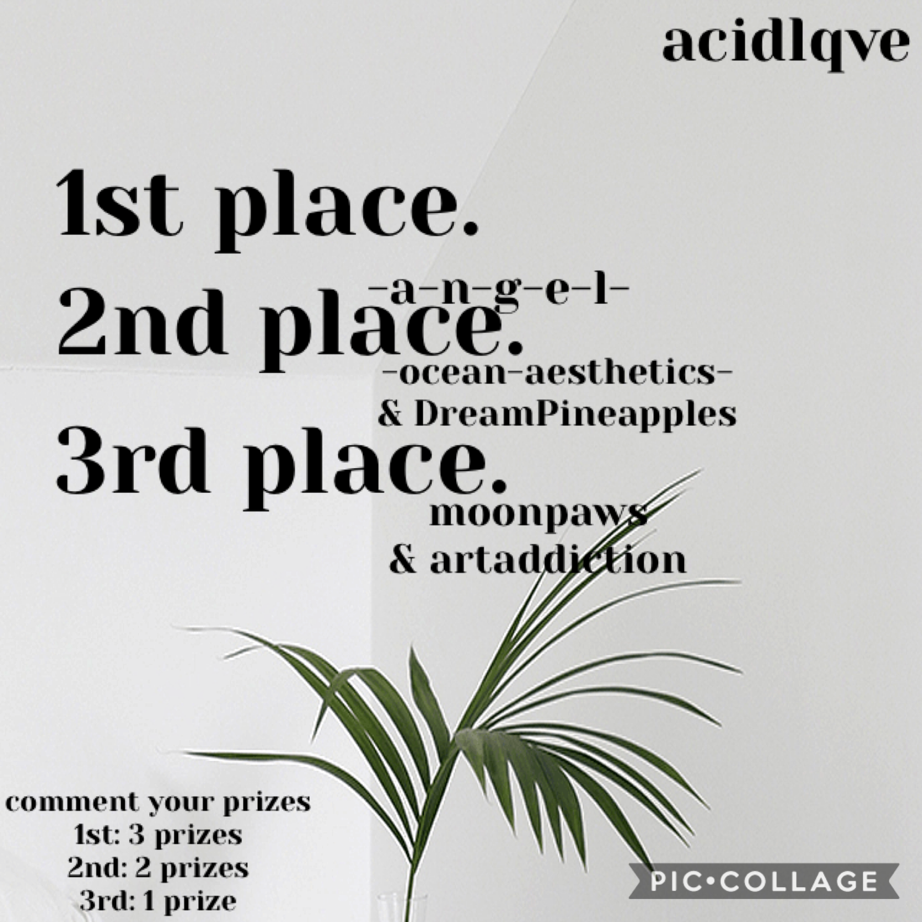 🌿6/01/2021🌿
thank you for entering everyone!! anyone who didn’t win will get a spam of likes so comment if you didn’t win. congrats to the winners!!  also wish happy birthday to @y2kiwi xxacidlqve 