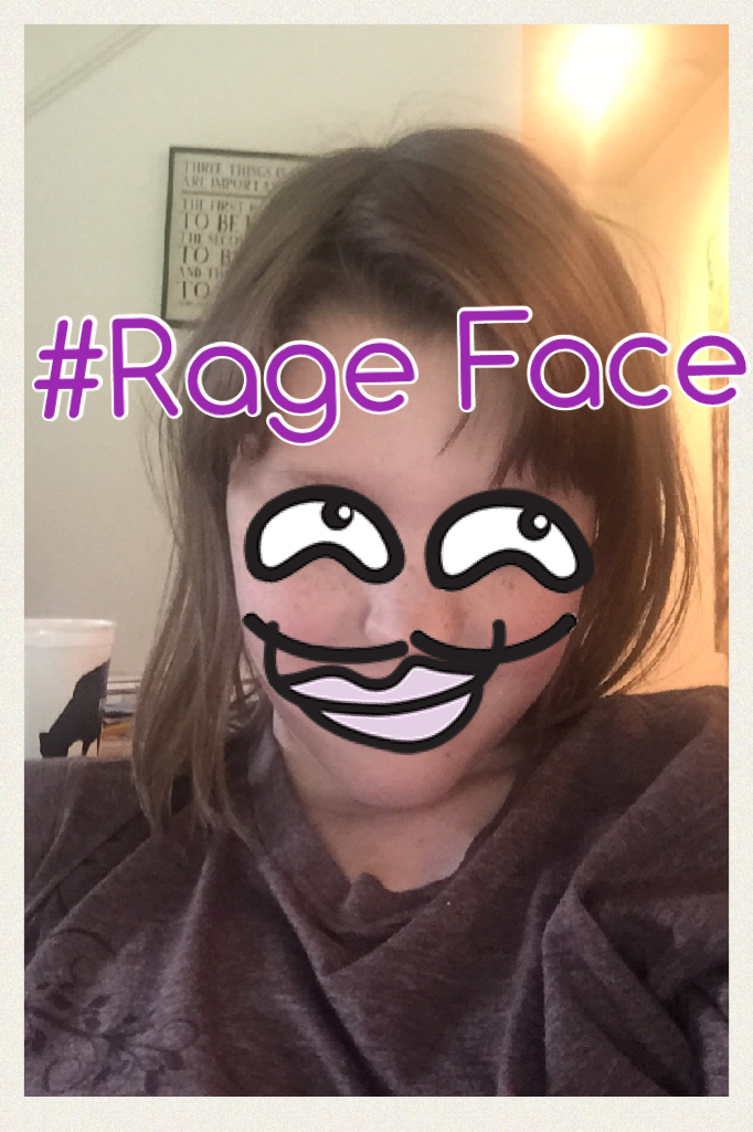 #Rage Face