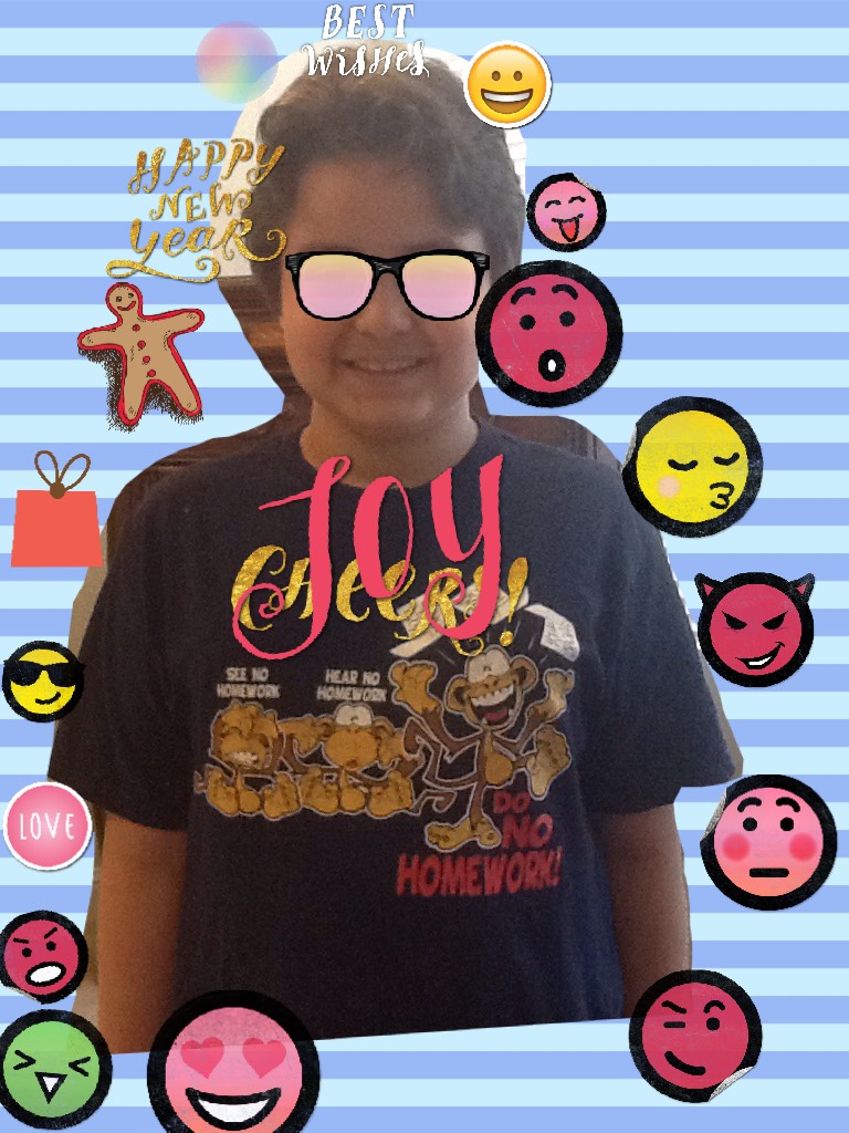 How do I look with stickers??