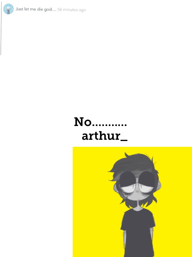 No........... arthur_