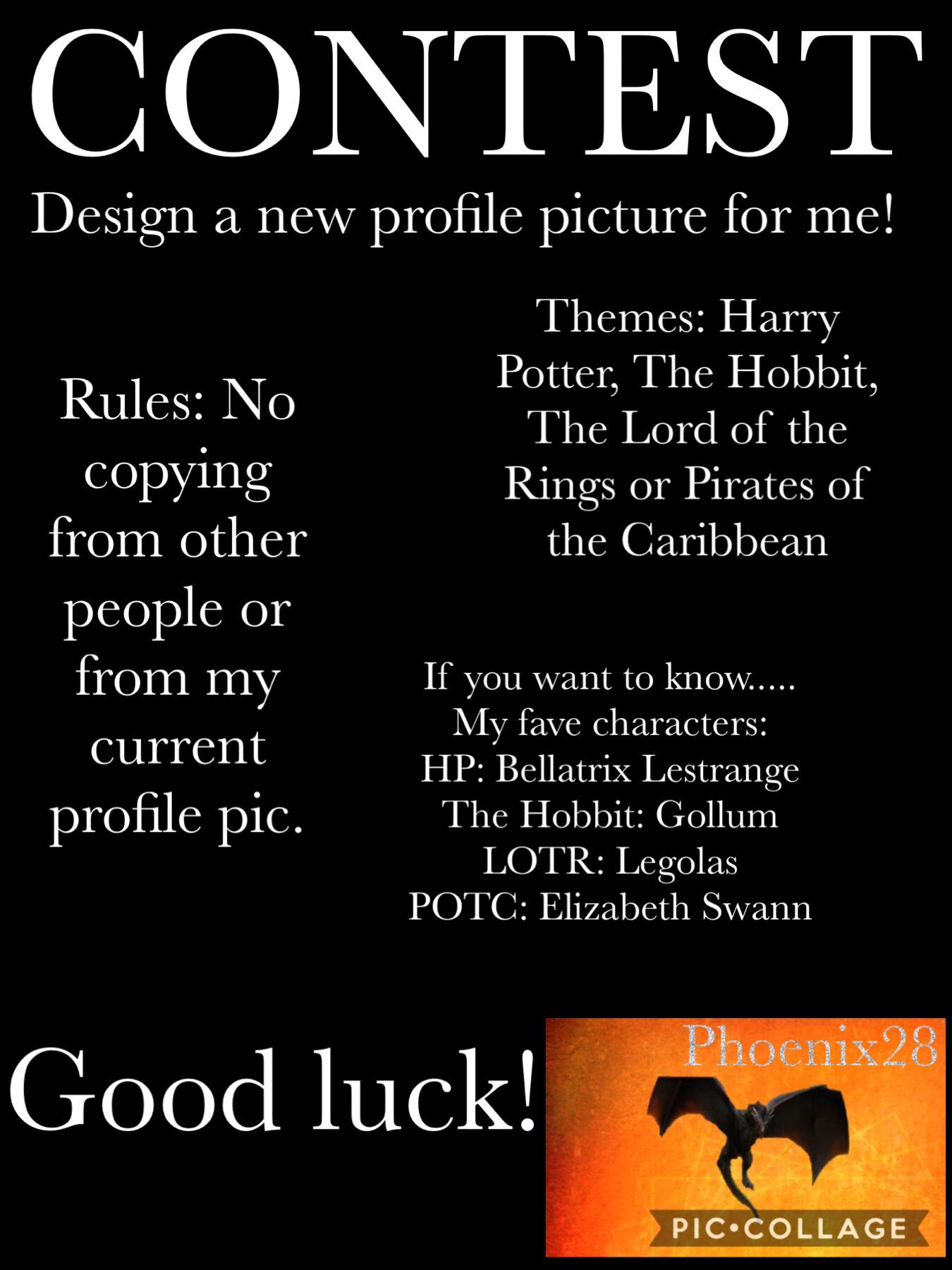 Contest, good luck!