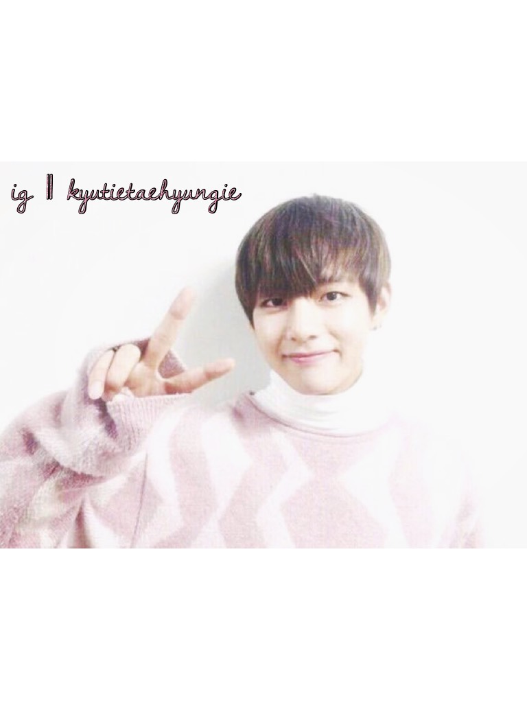 ❤️ taehyung is just so cute so i made this!!! ❤️