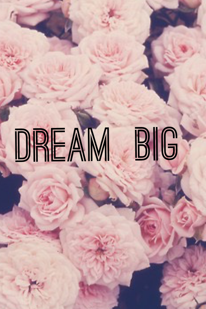 Dream  big