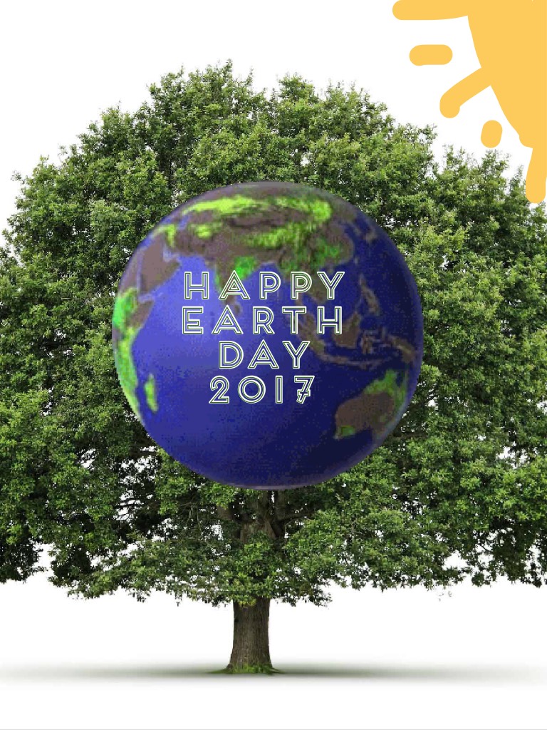 Happy earth day
2017