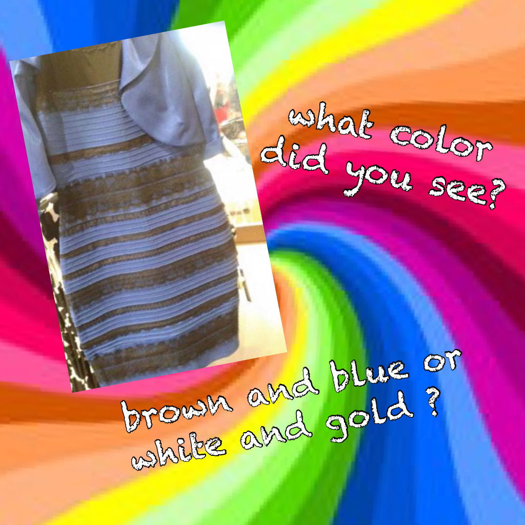 what color did you see?
