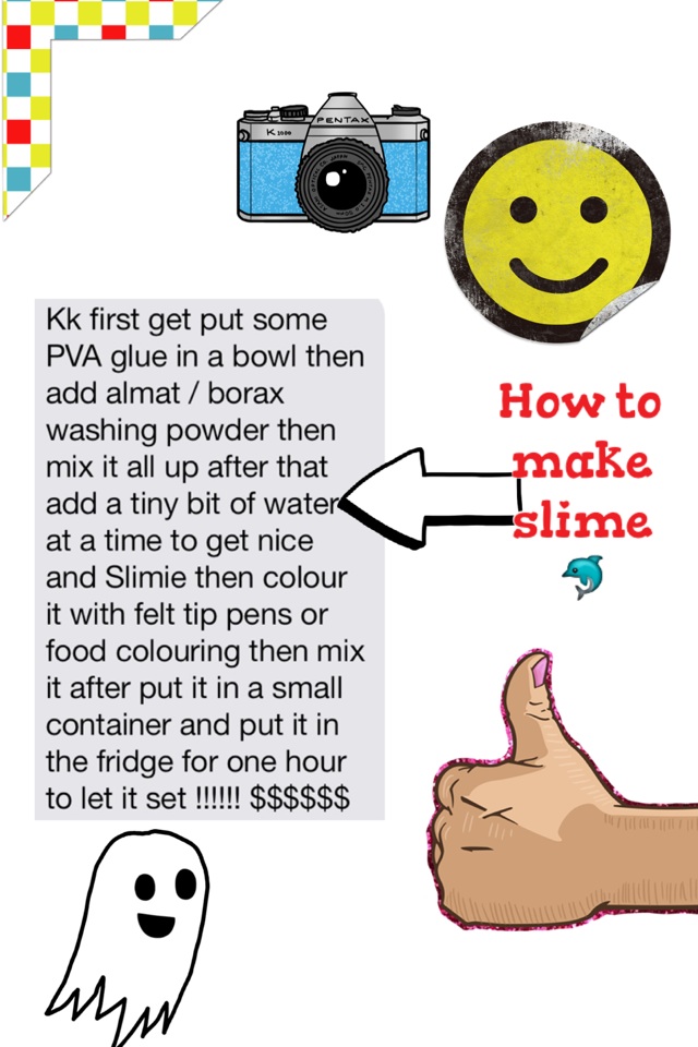 How to make slime🐬