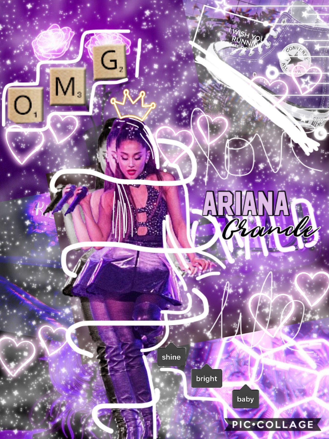 I thought I’d do Ariana once so here it is💜