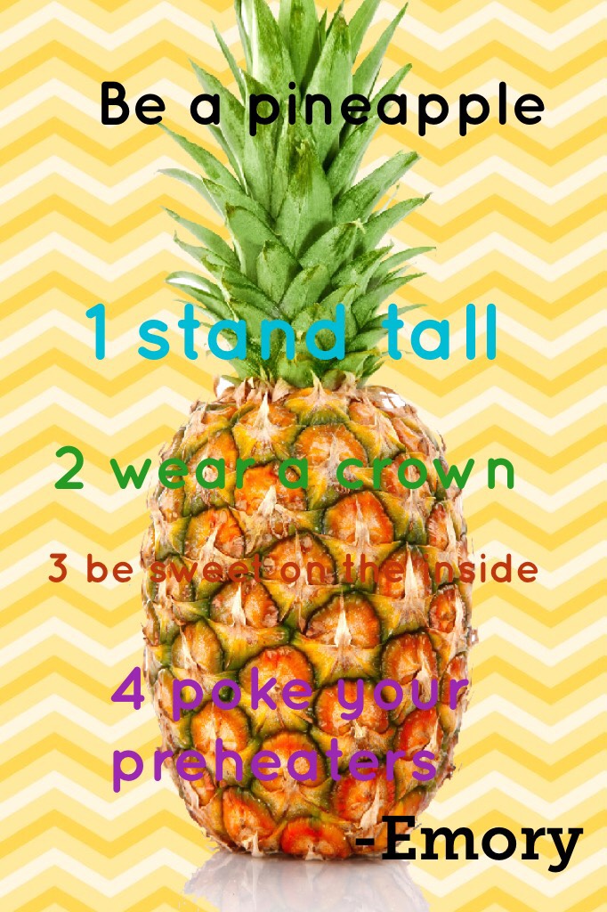 Be a pineapple! Let's reach 300 followers! 