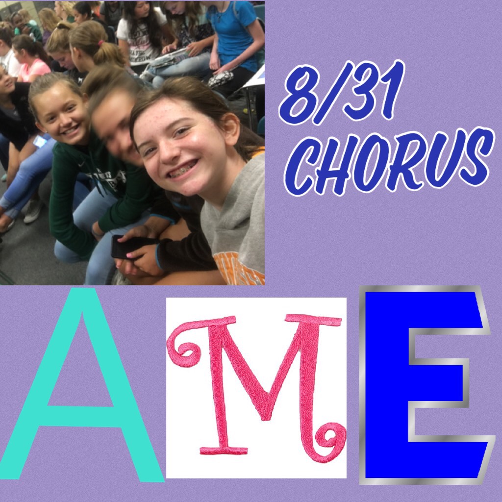 8/31 Chorus 