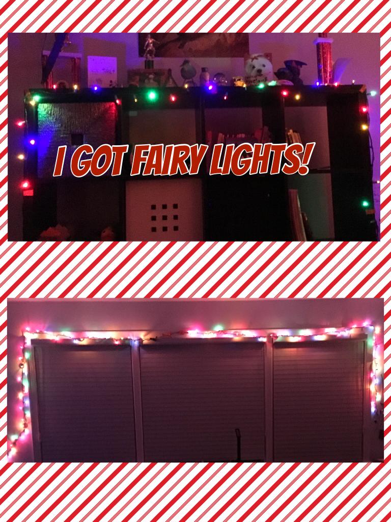 I got fairy lights!