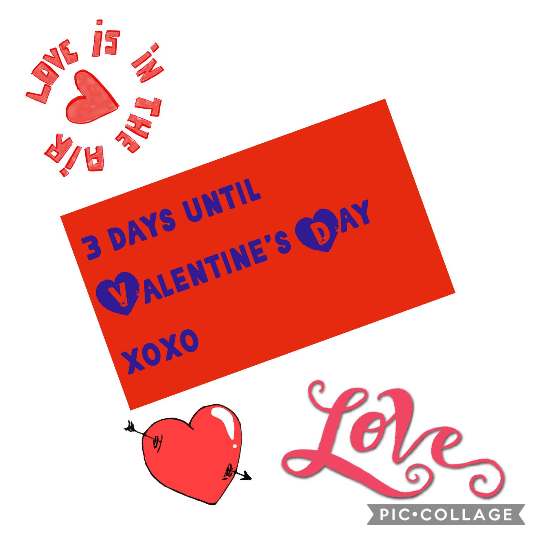 3days until Valentine’s Day xoxo 