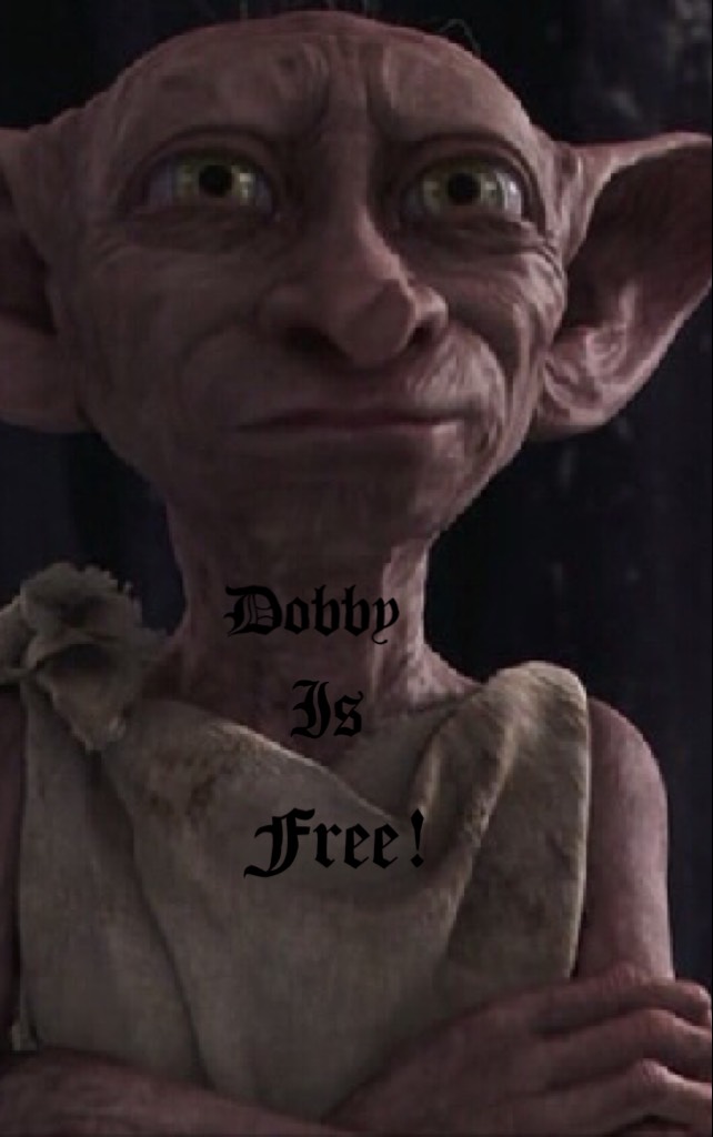 Dobby is free!!!!!!!!!!!