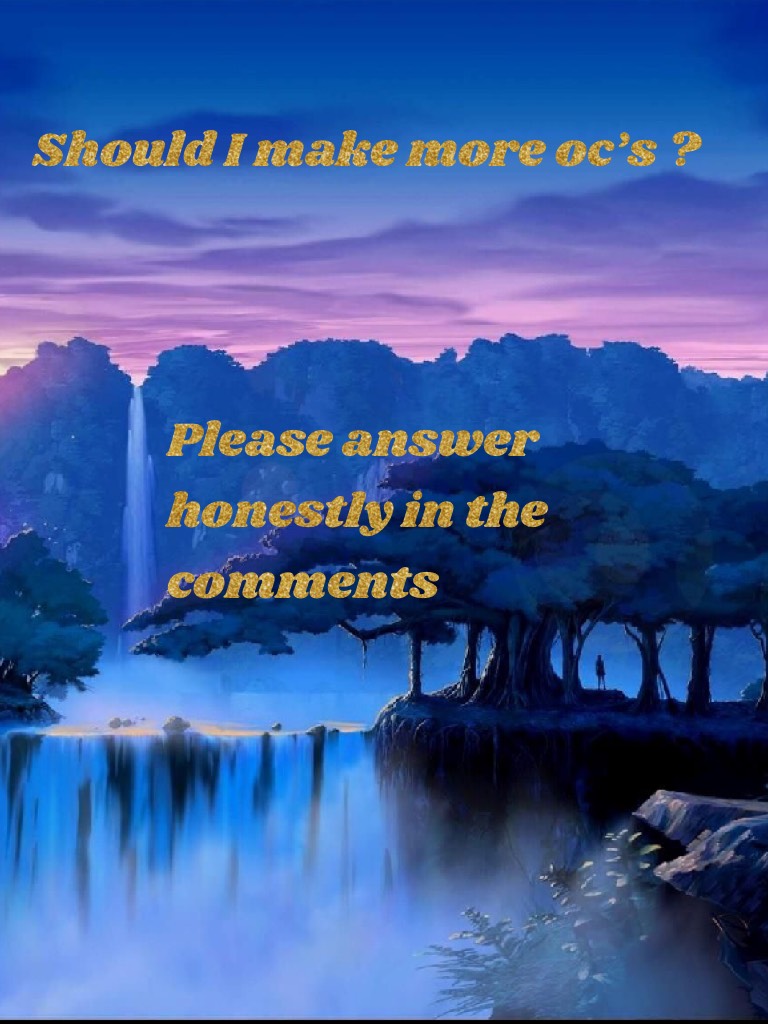 Please answer honestly in the comments 