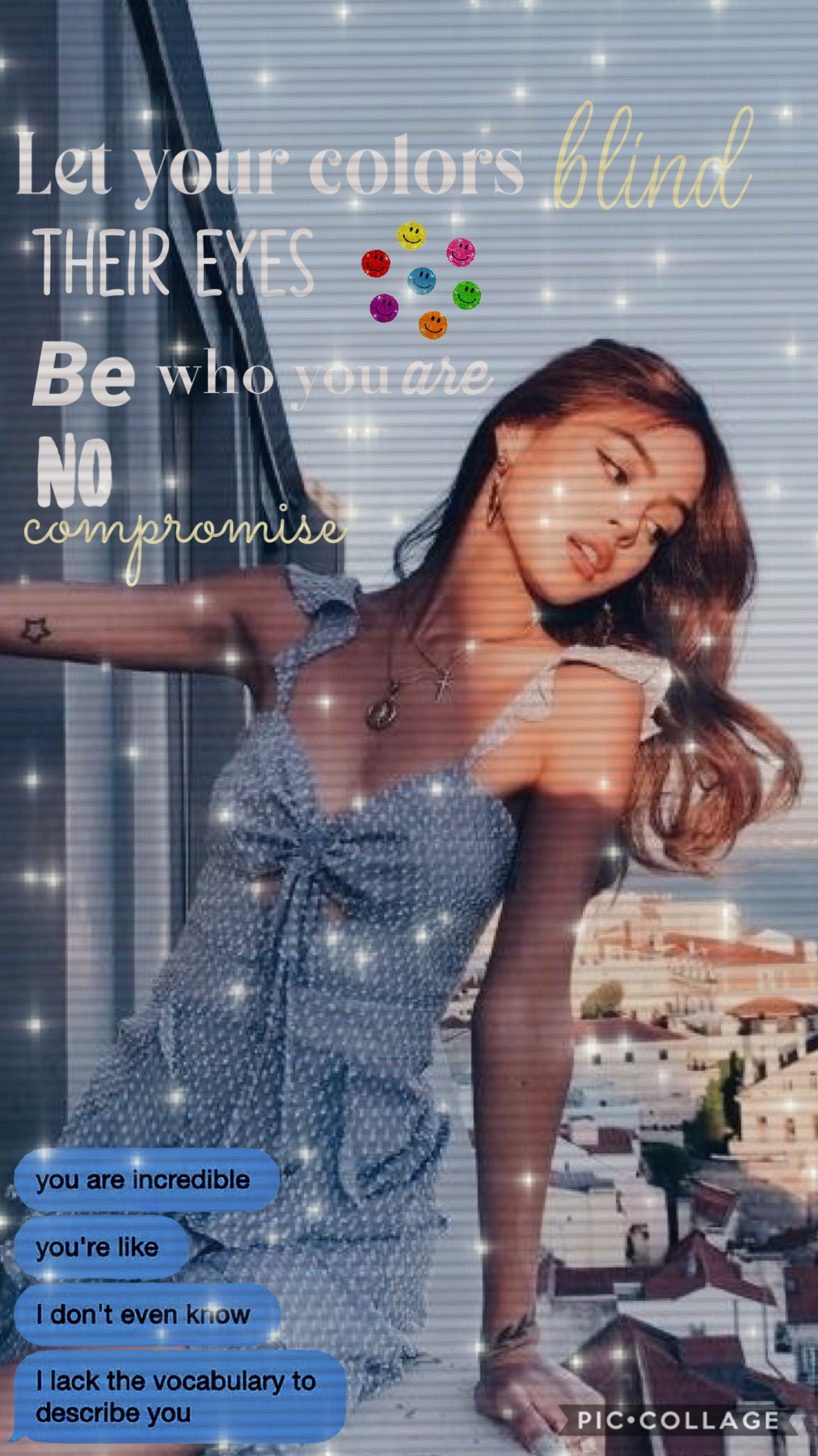 🌞 1.7.21 🌞
Tehe I like how this turned out x
It's a lyric from "Edge of Great" 🙃
Pls rate!
Love you! 🌞💕✨