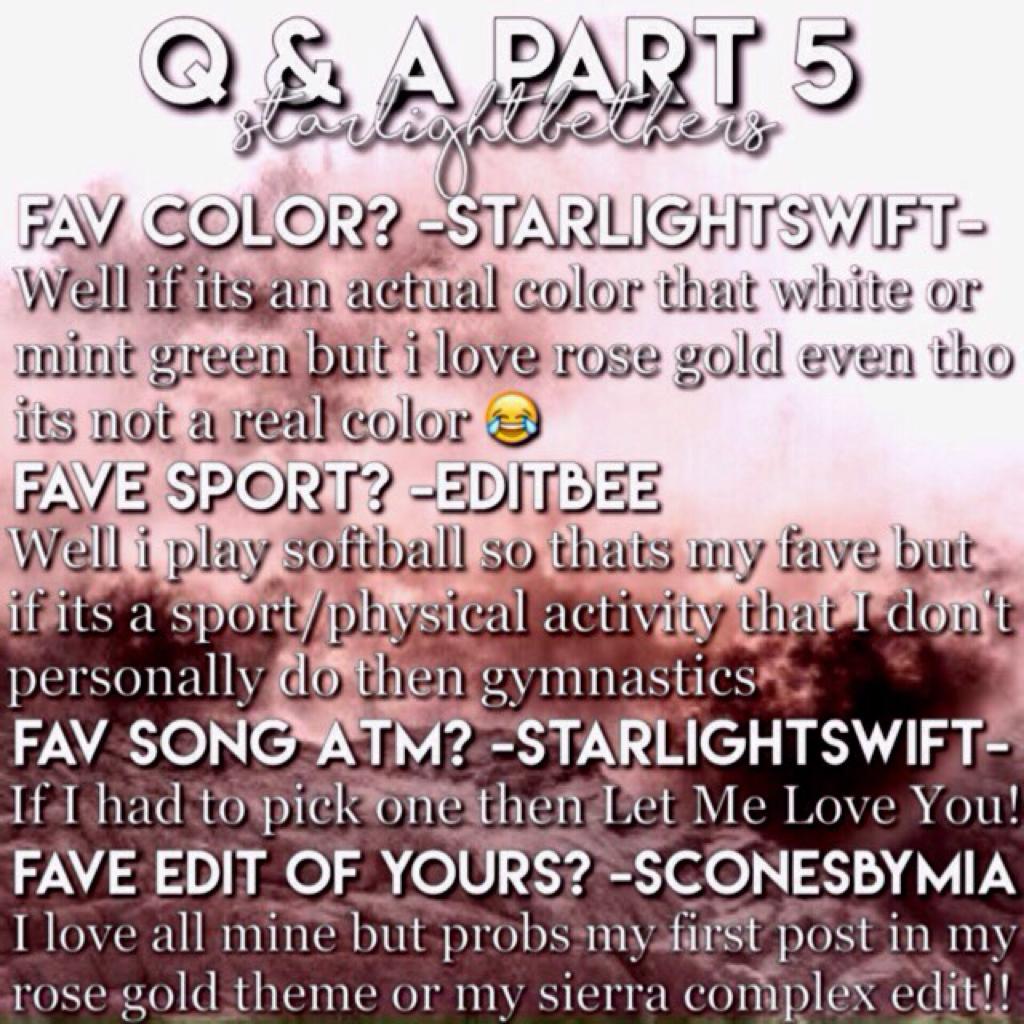 helloooo 😇
q&a part 5 💗 shoutout to these 3 ladies ⬆️ last part of the q&a! ☺️ thanks for asking ?'s 😚 xoxo Helen 🍃