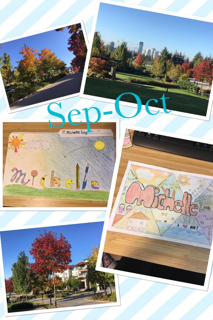 Sep-Oct. School. Autumn. Canada