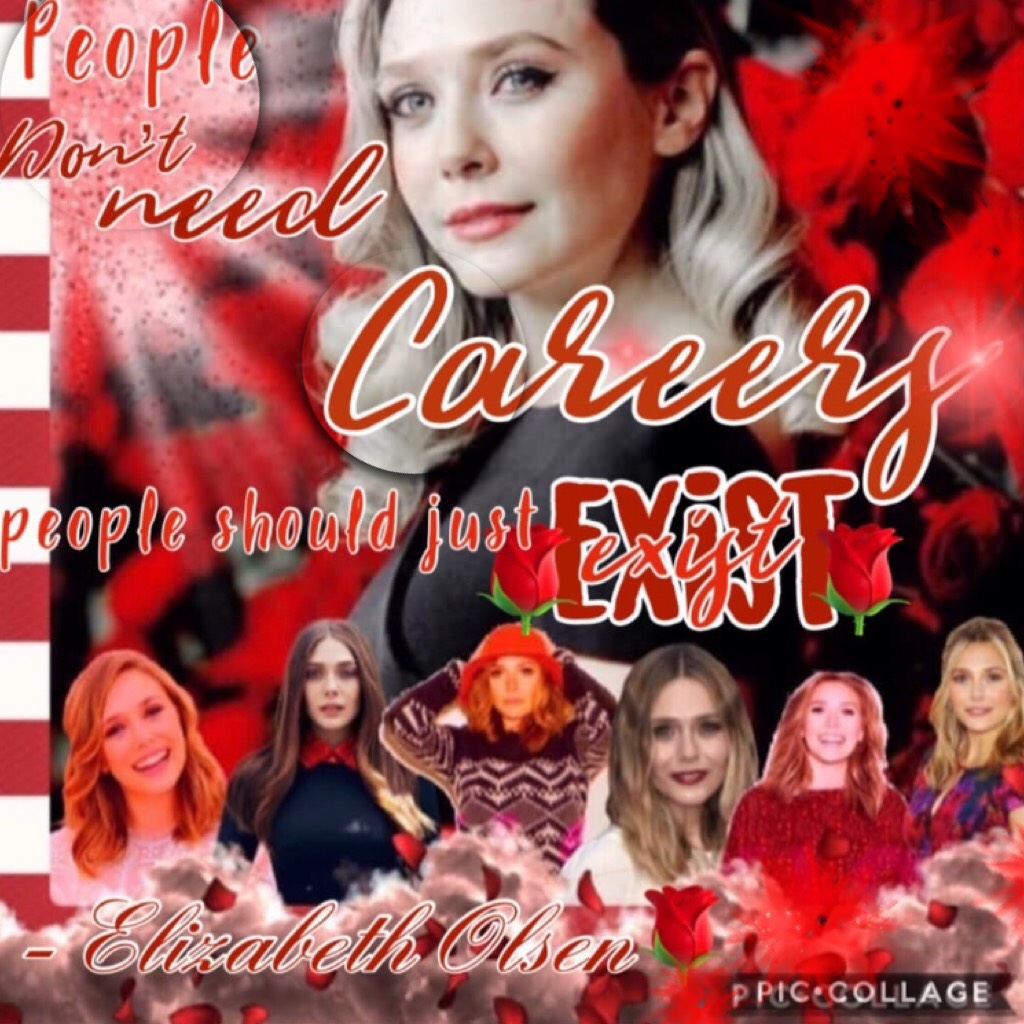 Tapp🌹

All she wanted was freedom Elizabeth Olsen Everyone👏🏻(collab with Tom_Holland_Infintywar)


“People don’t need careers. People should just exist”~Elizabeth Olsen 