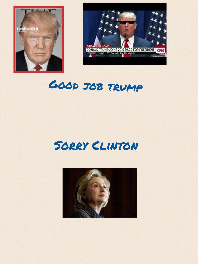 Donald trump vs Hilary Clinton 