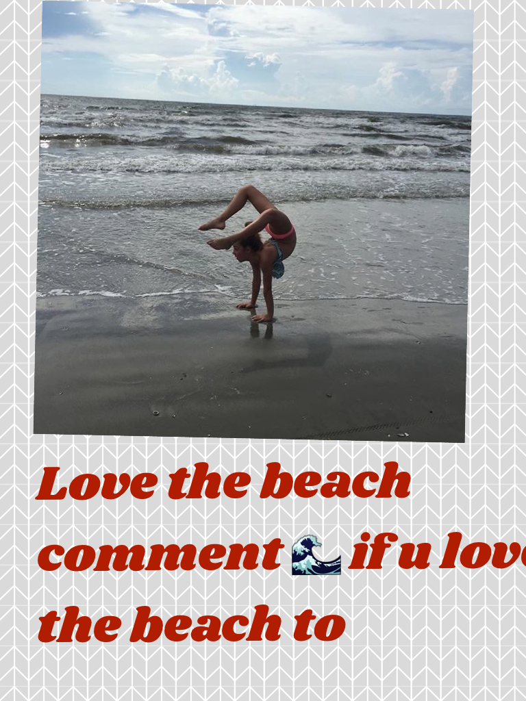 Love the beach comment 🌊 if u love the beach to