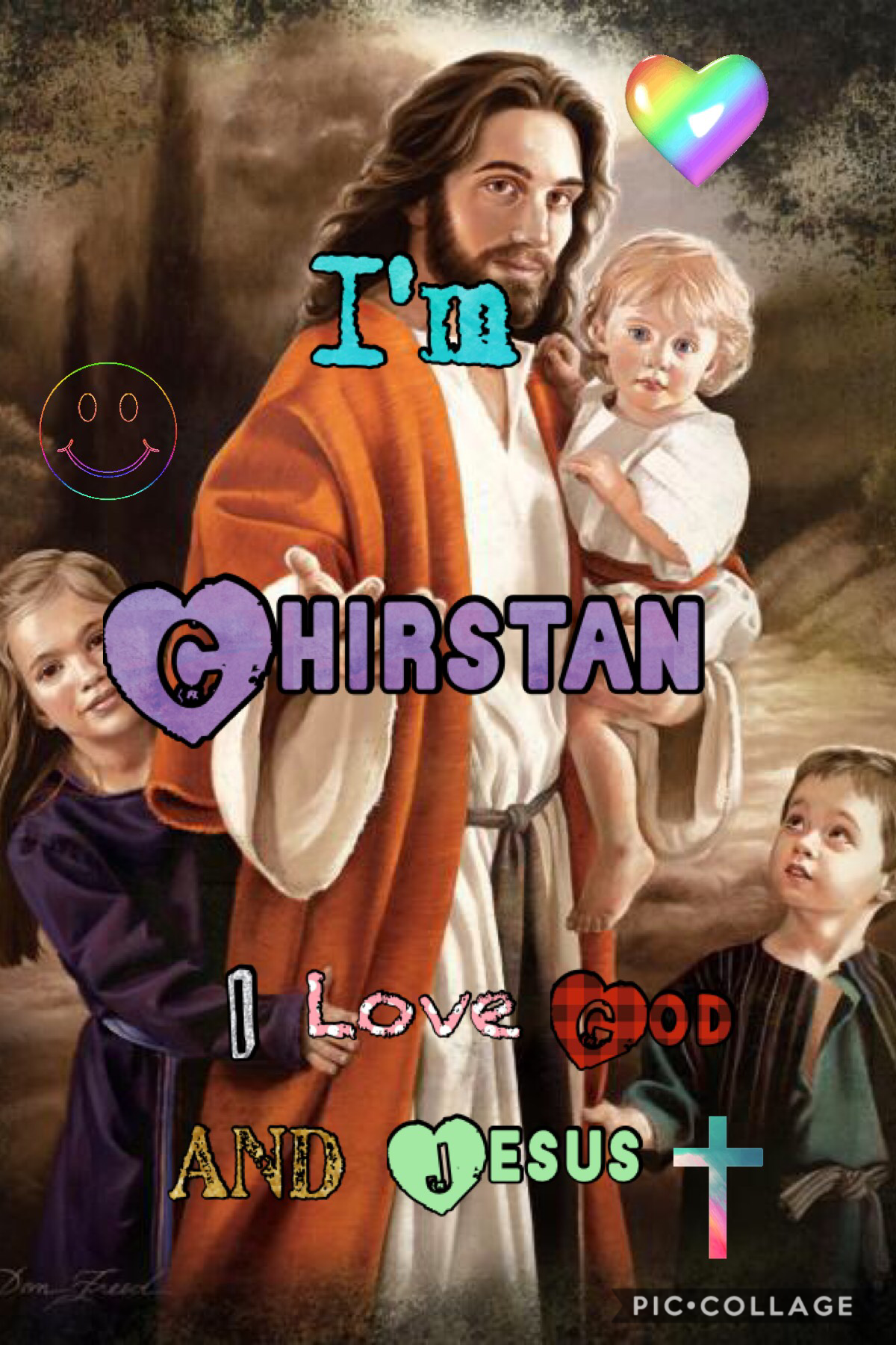 I will always and forever ♾ love 💜 god and Jesus and be a Christen ✝️💒
