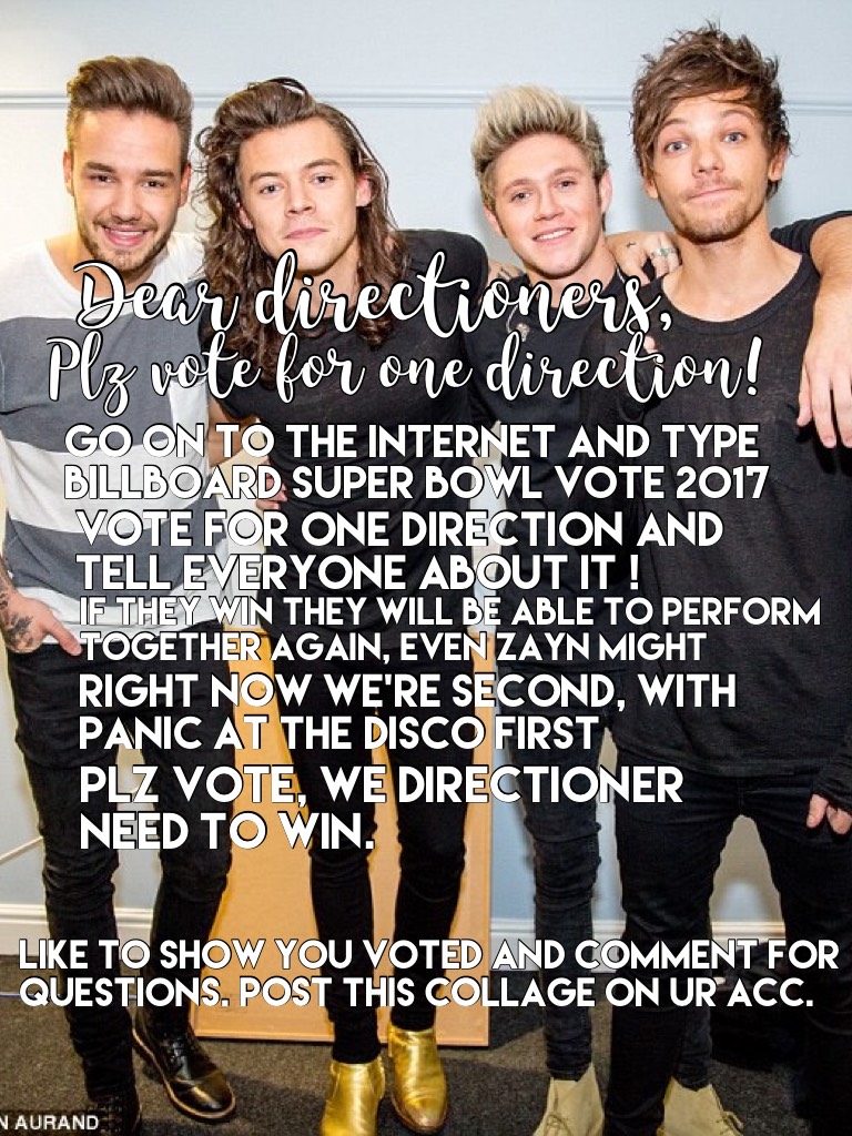 Dear directioners,plz vote!!!