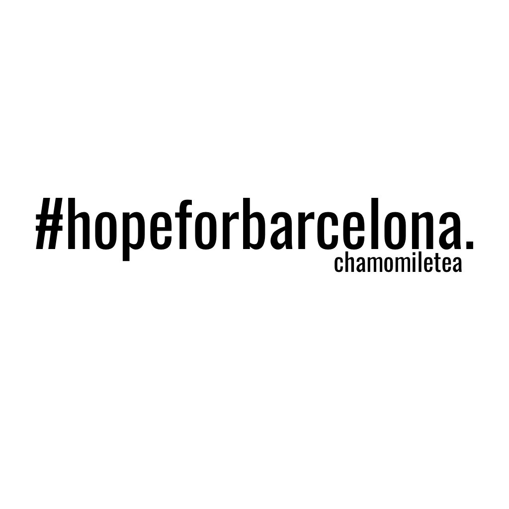 #hopeforbarcelona *tap here*

If you didn't know, in Barcelona a vehicle drove into a bunch of pedestrians, and many were killed. The first victims have been named, and it tore me apart that there were kids involved. Hope you are all safe x  