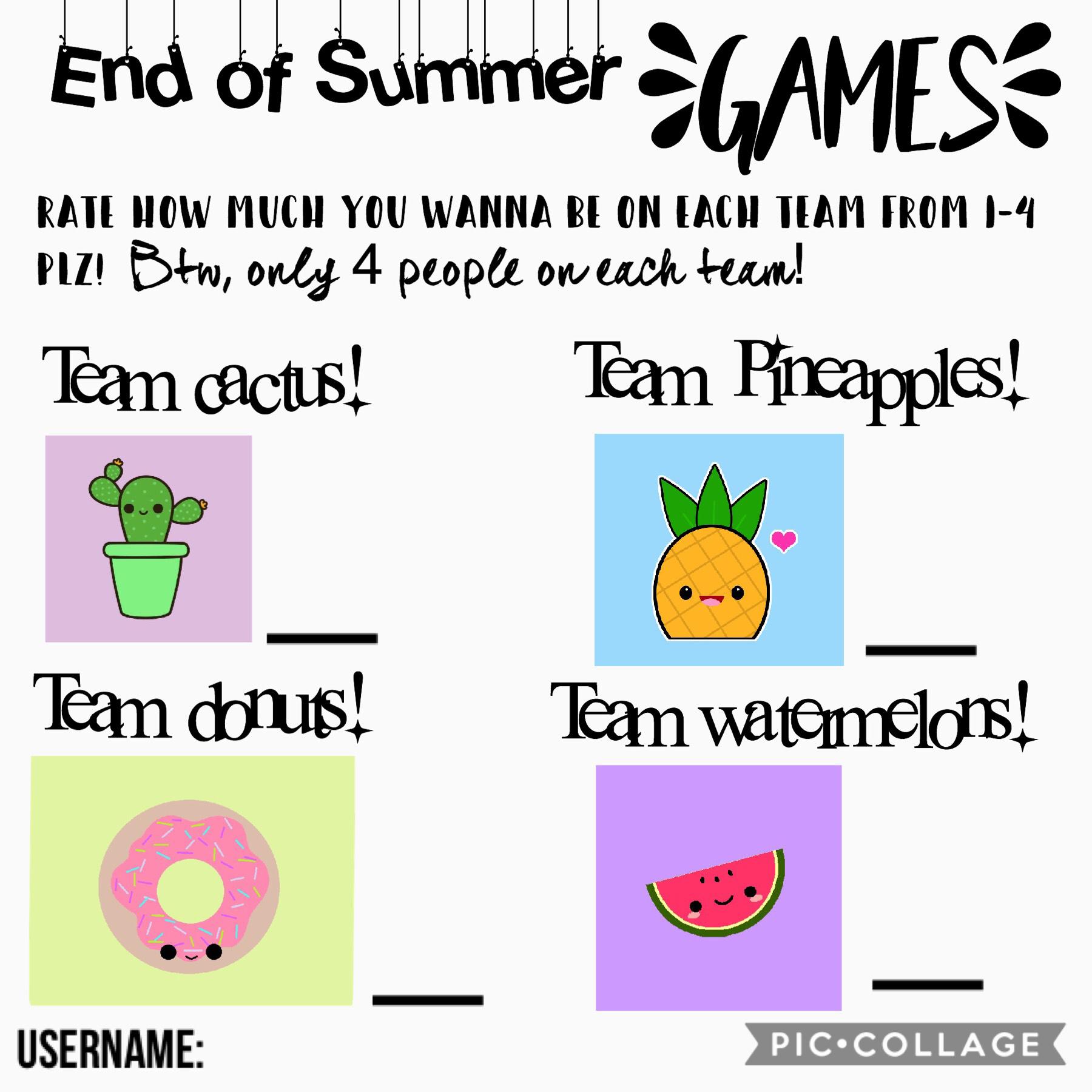 ⛅️Tap⛅️
End of Summer games! Enter quick before the chances are gone!