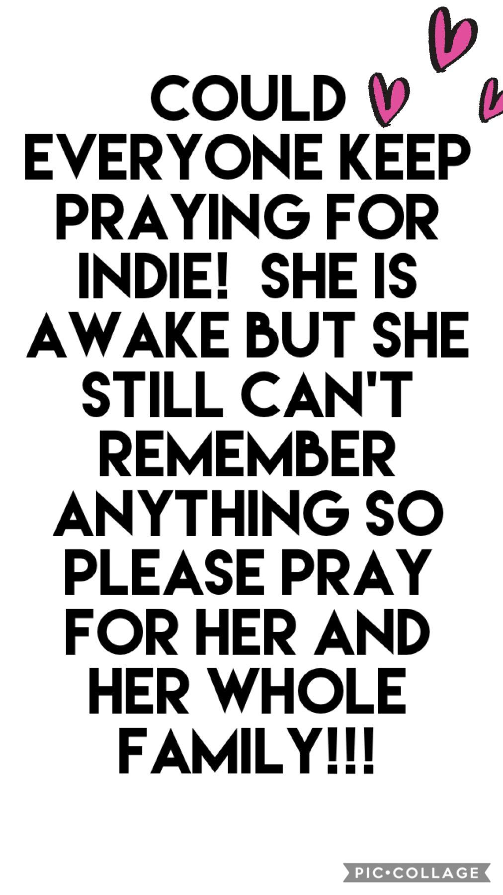 KEEP PRAYING!!!