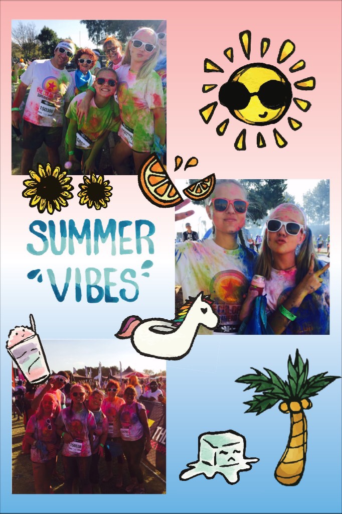 #summer#vibes#fun
#family#friends 
#colorrun#2017