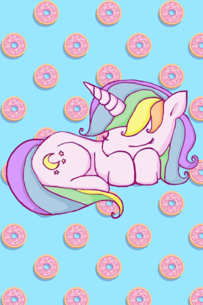 Unicorn donut 🦄🍩😄!!