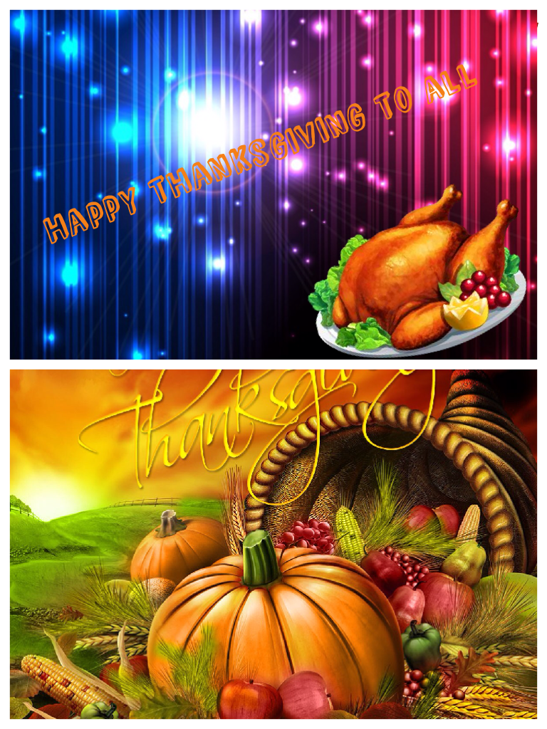 Happy thanksgiving to all. And have a blessed thanksgiving dinner!!!!!