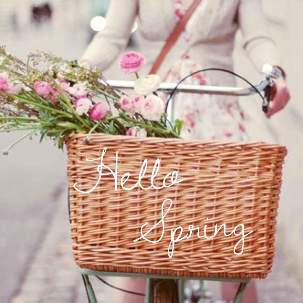 Hello Spring! It came so fast didn't it? 
